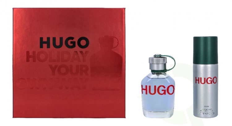 Hugo Boss Hugo Man Giftset 225 ml Edt Spray 75ml/Deodorant Spray 150ml