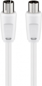 Goobay Antenna Cable ( coaxial plug > coaxial socket, 7.5 m Goobay Antenna Cable ( coaxial plug > coaxial socket, 7.5 m