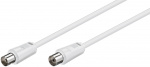 Goobay Antenna Cable ( coaxial plug > coaxial socket, 7.5 m Goobay Antenna Cable ( coaxial plug > coaxial socket, 7.5 m