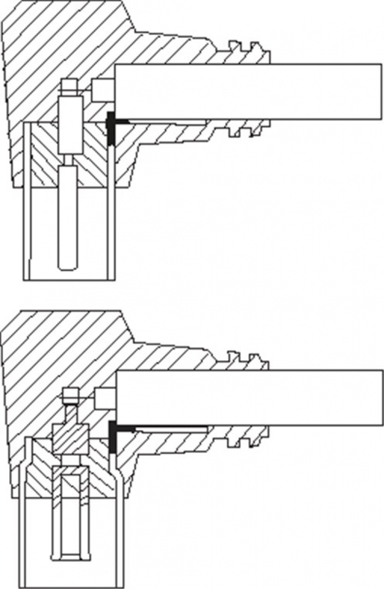Goobay Angled Antenna Cable ( coaxial plug 90° > coaxial socket 90°, 2.5 m