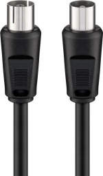 Goobay Antenna Cable ( coaxial plug > coaxial socket, 7.5 m Goobay Antenna Cable ( coaxial plug > coaxial socket, 7.5 m