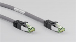 Goobay CAT 8.1 Patch Cord, S/FTP (PiMF), grey 99.9 % oxygen-free copper conductor (OFC), AWG 24, halogen-free cable sheath (LSZH), 3 m