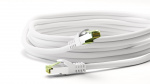 Goobay GHMT-certified CAT 8.1 S/FTP Patch Cord, AWG 26, white copper conductor, LSZH halogen-free cable sheat, 1 m Goobay GHMT-certified CAT 8.1 S/FTP Patch Cord, AWG 26, white copper conductor, LSZH halogen-free cable sheat, 1 m
