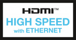 Goobay High Speed HDMI™ Flat Cable with Ethernet HDMI™ connector male (type A) > HDMI™ connector (type A), 1 m