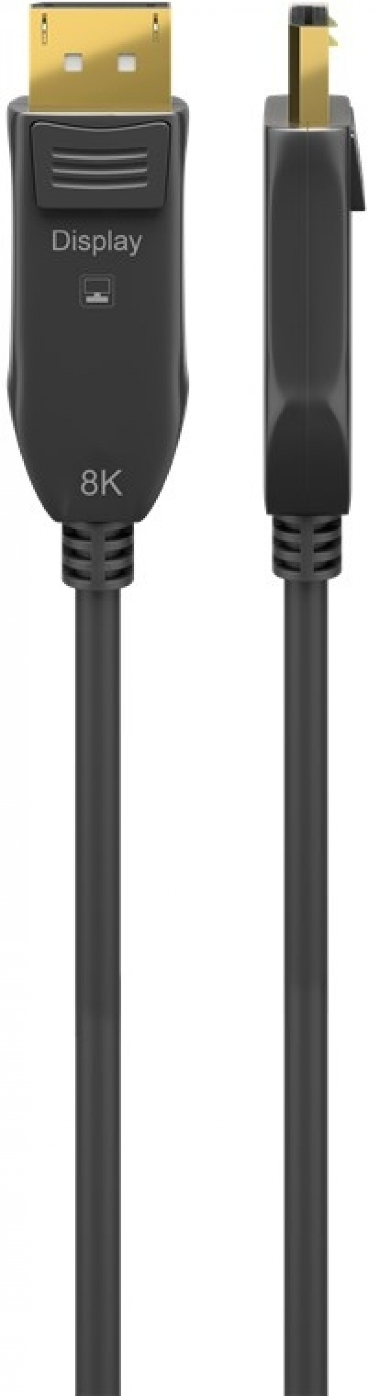 Goobay Optical DisplayPort™ Hybrid Connection Cable 2.0 (AOC), Gold-plated DisplayPort™ male > DisplayPort™ male, 20 m