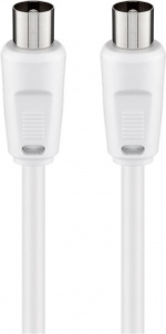Goobay Antenna Cable ( coaxial plug > coaxial plug, 2.5 m