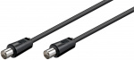 Goobay Antenna Cable ( coaxial plug > coaxial plug, 2.5 m