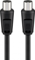Goobay Antenna Cable ( coaxial plug > coaxial plug, 5 m
