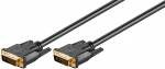Goobay DVI-I Full HD Cable Dual Link, gold-plated DVI-I male Dual-Link (24+5 pin) > DVI-I male Dual-Link (24+5 pin), 3 m
