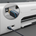 ClickTronic Adapterkabel från USB-A till USB-B 2.0 Premiumkabel | USB A-kontakt USB B 2.0-kontakt | 1,8 m | 480 Mbit/s ClickTronic Adapterkabel från USB-A till USB-B 2.0 Premiumkabel | USB A-kontakt USB B 2.0-kontakt | 1,8 m | 480 Mbit/s