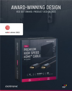 ClickTronic High Speed HDMI™ Cable with Ethernet Premium cable | 1x HDMI™ plug 1x HDMI™ plug | 7.5 m | UHD 4K @ 60 Hz ClickTronic High Speed HDMI™ Cable with Ethernet Premium cable | 1x HDMI™ plug 1x HDMI™ plug | 7.5 m | UHD 4K @ 60 Hz