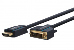 ClickTronic Adapterkabel från DVI till HDMI™ Premiumkabel | 1x DVI-D-kontakt 1x HDMI™-kontakt | 7,5 m | WQXGA @ 60 Hz ClickTronic Adapterkabel från DVI till HDMI™ Premiumkabel | 1x DVI-D-kontakt 1x HDMI™-kontakt | 7,5 m | WQXGA @ 60 Hz