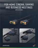 ClickTronic VGA-kabel Premiumkabel | 1x VGA-kontakt 1x VGA-kontakt | 5,0 m | SXGA @ 75 Hz