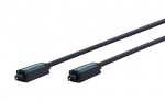 ClickTronic Toslink Cable Premium cable | 1x Toslink plug 1x Toslink plug | 1.0 m | Polymer fibre optic cable