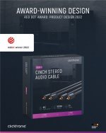 ClickTronic RCA-kabel, stereo Premiumkabel | 2x RCA plugg 2x RCA plugg | 7,5 m | OFC innerledare ClickTronic RCA-kabel, stereo Premiumkabel | 2x RCA plugg 2x RCA plugg | 7,5 m | OFC innerledare