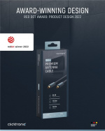 ClickTronic Koaxialkabel Premiumkabel | Koaxialkontakt Koaxialkoppling | 2,0 m | > 95 dB ClickTronic Koaxialkabel Premiumkabel | Koaxialkontakt Koaxialkoppling | 2,0 m | > 95 dB