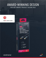 ClickTronic Active Mini DisplayPort™ to HDMI™ Adapter Cable premium cable | 1x mini DisplayPort™ plug >> 1x HDMI™ plug | 1.0 m | UHD 4K @ 30 Hz ClickTronic Active Mini DisplayPort™ to HDMI™ Adapter Cable premium cable | 1x mini DisplayPort™ plug >> 1x HDMI™ plug | 1.0 m | UHD 4K @ 30 Hz