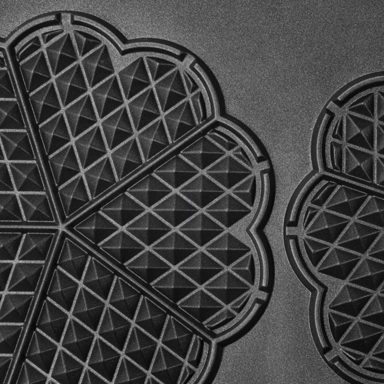 OBH Nordica Deluxe Double -kaksoisvohvelirauta