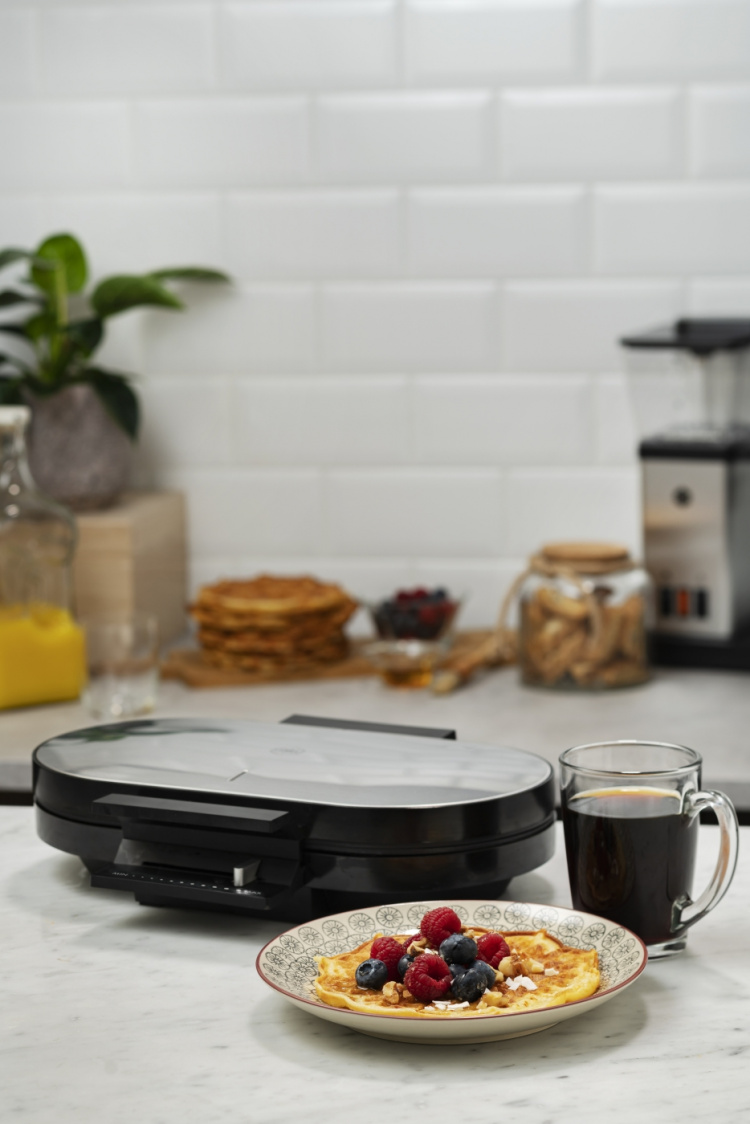 OBH Nordica Deluxe Double -kaksoisvohvelirauta