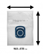 OBH Nordica Hygiene+ Optimal -pölypussit, 4 kpl