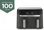 OBH Nordica Dual Easy Fry & Grill -airfryer, 8,3 l