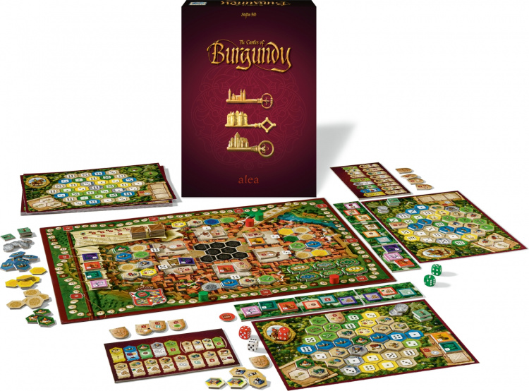 Ravensburger The Castles of Burgundy brädspel, ENG