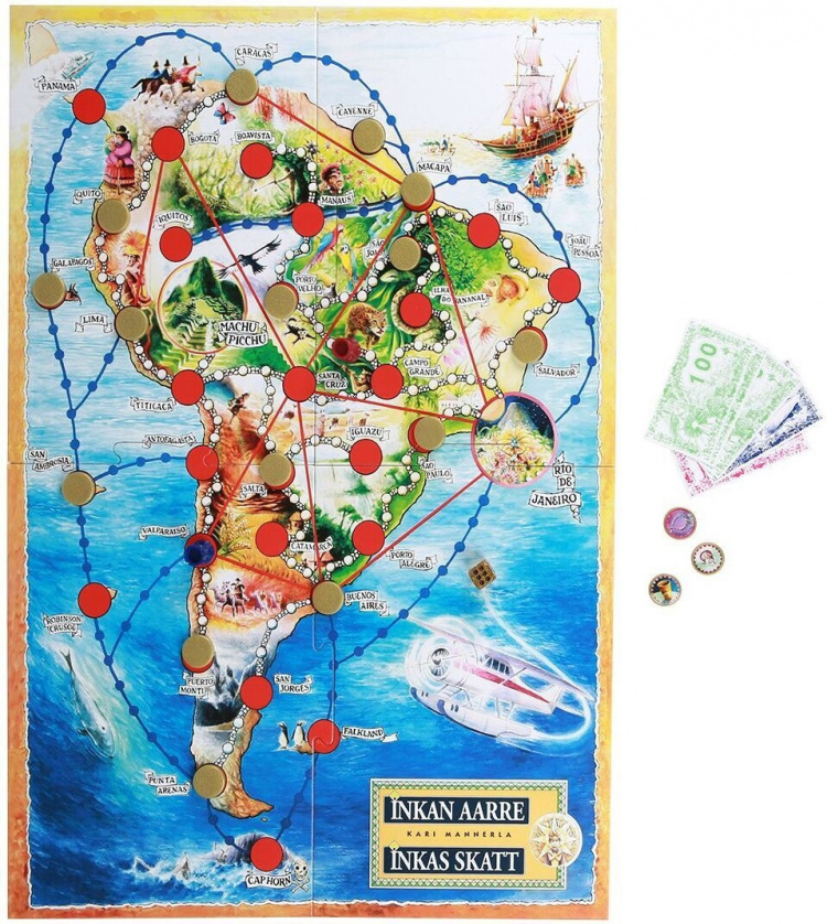 Inka\'s Treasure Deluxe brädspel