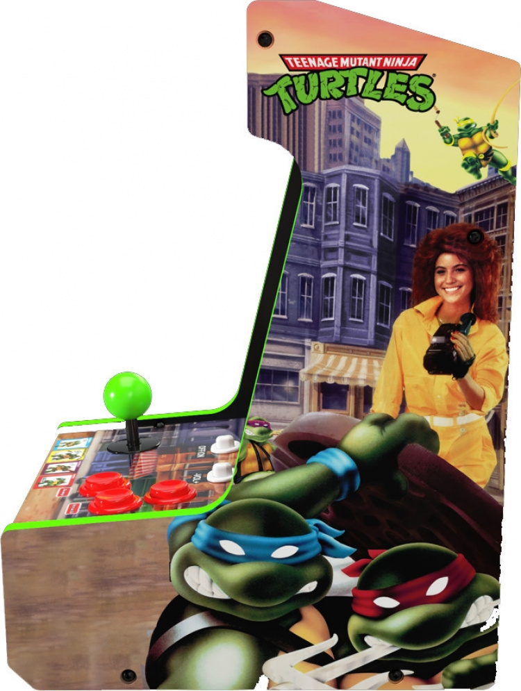 Arcade1Up Mini Teenage Mutant Ninja Turtles spelskåp