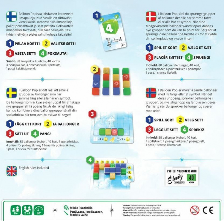 Ballongpop - familjespel
