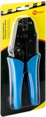 Fixpoint Crimptång för isolerade kabelskor för crimpning av 3 olika storlekar på kabelskor med variabelt tryck