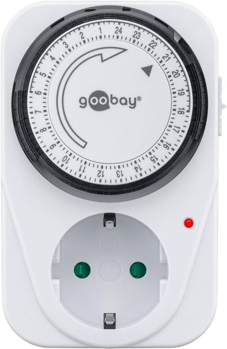 Goobay Set med 5, analog timer Lätt att använda en analog timer