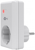Goobay Fjärrströmbrytarsats 1+1 1x jordat uttag och 1x fjärrkontroll