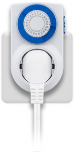 Goobay Analog timer lättmanövrerad mekanisk timer för eluttaget Goobay Analog timer lättmanövrerad mekanisk timer för eluttaget