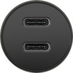Goobay Dual-USB-C™ PD (Power Delivery) Auto Fast Charger (30 W) 30 W (12/24 V)lämplig för enheter med USB-C™ (Ström Delivery), såsom iPhone 12 Goobay Dual-USB-C™ PD (Power Delivery) Auto Fast Charger (30 W) 30 W (12/24 V)lämplig för enheter med USB-C™ (Ström Delivery), såsom iPhone 12