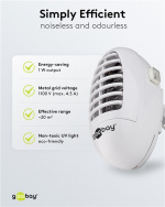 Goobay UV-LED-insektsdödare Elektrisk UV LED-insektsfälla för inomhusbruk