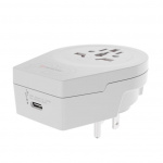 SKROSS World Adapter - World to USA USB-C™ PD travel adapter for all earthed and unearthed devices (2- and 3-pin), with integrated, ultra-fast USB-C™ charger (Power Delivery) SKROSS World Adapter - World to USA USB-C™ PD travel adapter for all earthed and unearthed devices (2- and 3-pin), with integrated, ultra-fast USB-C™ charger (Power Delivery)