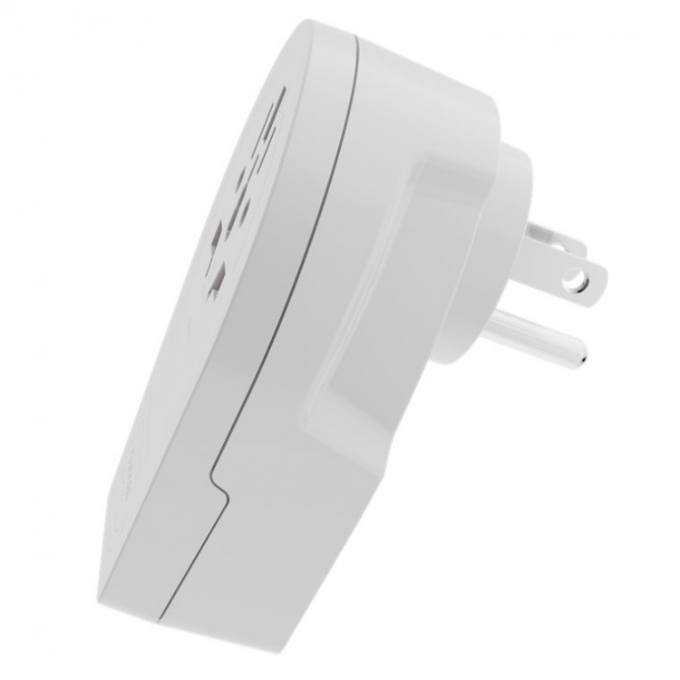 SKROSS World Adapter - World to USA USB-C™ PD travel adapter for all earthed and unearthed devices (2- and 3-pin), with integrated, ultra-fast USB-C™ charger (Power Delivery) SKROSS World Adapter - World to USA USB-C™ PD travel adapter for all earthed and unearthed devices (2- and 3-pin), with integrated, ultra-fast USB-C™ charger (Power Delivery)