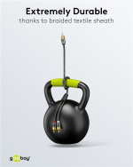 Goobay RCA-splitterkabel, 5 m, Sharkskin Grey Cinch kontakten (woofer, Center) > 2x Cinch kontakten (woofer) Goobay RCA-splitterkabel, 5 m, Sharkskin Grey Cinch kontakten (woofer, Center) > 2x Cinch kontakten (woofer)