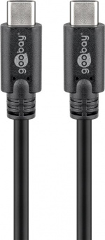 Goobay Sync & Charge SuperSpeed USB-C™-kabel (USB 3.2 Gen 1), USB-PD, 3 m USB-C™ plugg > USB-C™ plugg