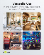 Goobay Kabeltrumma 15 m Praktiskt och lämpligt för inomhusbruk Goobay Kabeltrumma 15 m Praktiskt och lämpligt för inomhusbruk