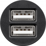 Goobay Dubbel USB-bilsladdare (24 W) 24 W max. 4,8 A (12/24 V) 2x USB Goobay Dubbel USB-bilsladdare (24 W) 24 W max. 4,8 A (12/24 V) 2x USB