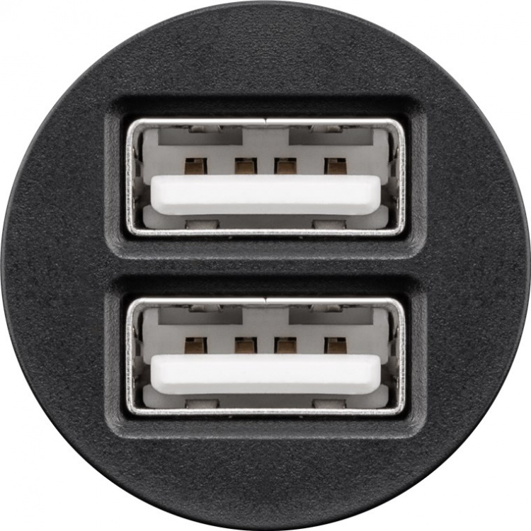 Goobay Dubbel USB-bilsladdare (24 W) 24 W max. 4,8 A (12/24 V) 2x USB Goobay Dubbel USB-bilsladdare (24 W) 24 W max. 4,8 A (12/24 V) 2x USB