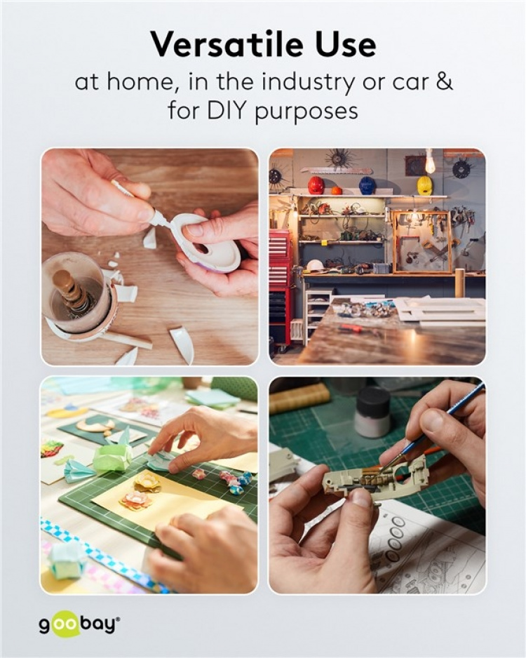 Goobay Superlim 10 g lämplig för många substrat Goobay Superlim 10 g lämplig för många substrat