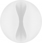 Goobay Kabelhantering 1 urtag, vit 5-pack för att ordna och fästa, avtagbar Goobay Kabelhantering 1 urtag, vit 5-pack för att ordna och fästa, avtagbar