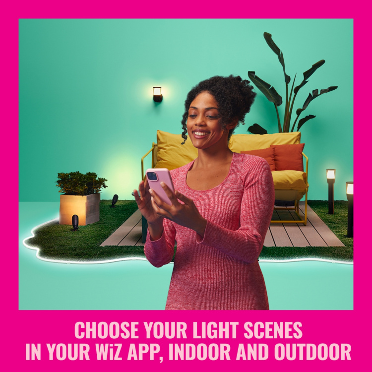 WiZ RGBW-Lightstrip Utomhus 5m WiZ RGBW-Lightstrip Utomhus 5m