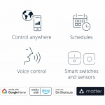 WiZ RGBW-Lightstrip Utomhus 5m WiZ RGBW-Lightstrip Utomhus 5m