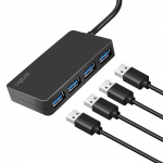 LogiLink USB 3.0-hub (3.2 Gen1) 4 USB-A-portar LogiLink USB 3.0-hub (3.2 Gen1) 4 USB-A-portar