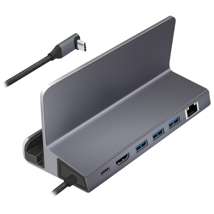 LogiLink USB-C-dockningsstation 6-i-1 iPad/Steam Deck m.m LogiLink USB-C-dockningsstation 6-i-1 iPad/Steam Deck m.m