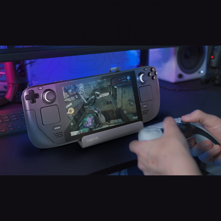 LogiLink USB-C-dockningsstation 6-i-1 iPad/Steam Deck m.m LogiLink USB-C-dockningsstation 6-i-1 iPad/Steam Deck m.m