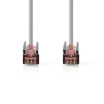 Nedis CAT6 Cable | RJ45 Male | RJ45 Male | S/FTP | 0.50 m | Indoor | Round | LSZH | Grey | Box